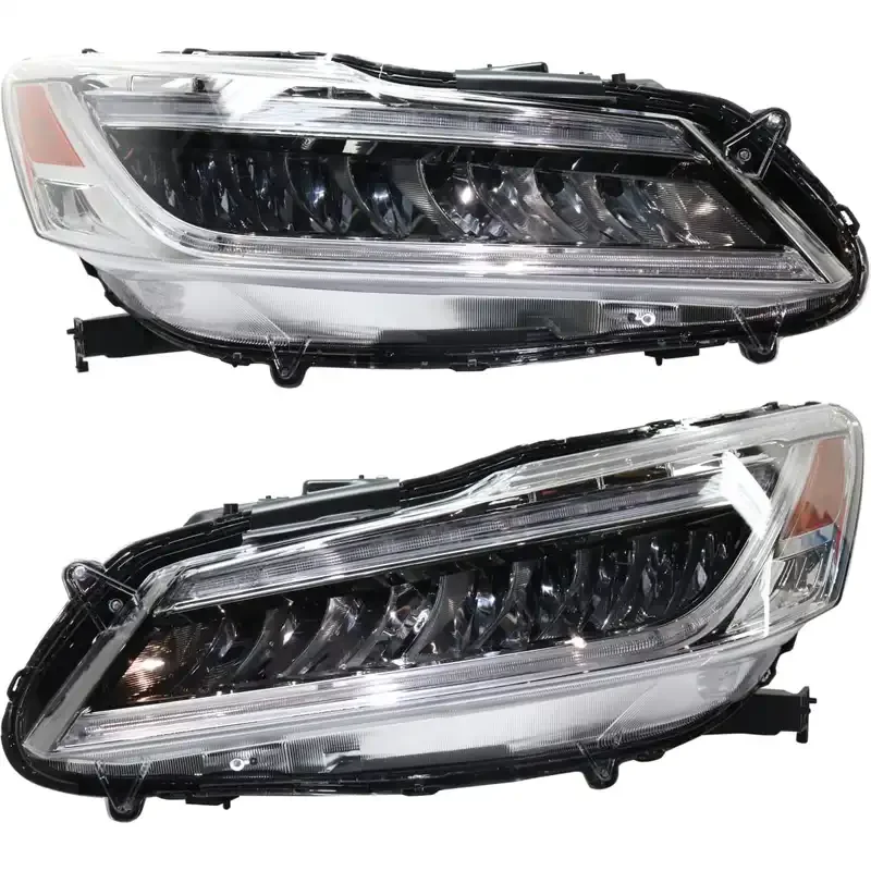 HONDA auto parts h4 headlight usa version LED headlamp for Accord 2016 2017 EX LX