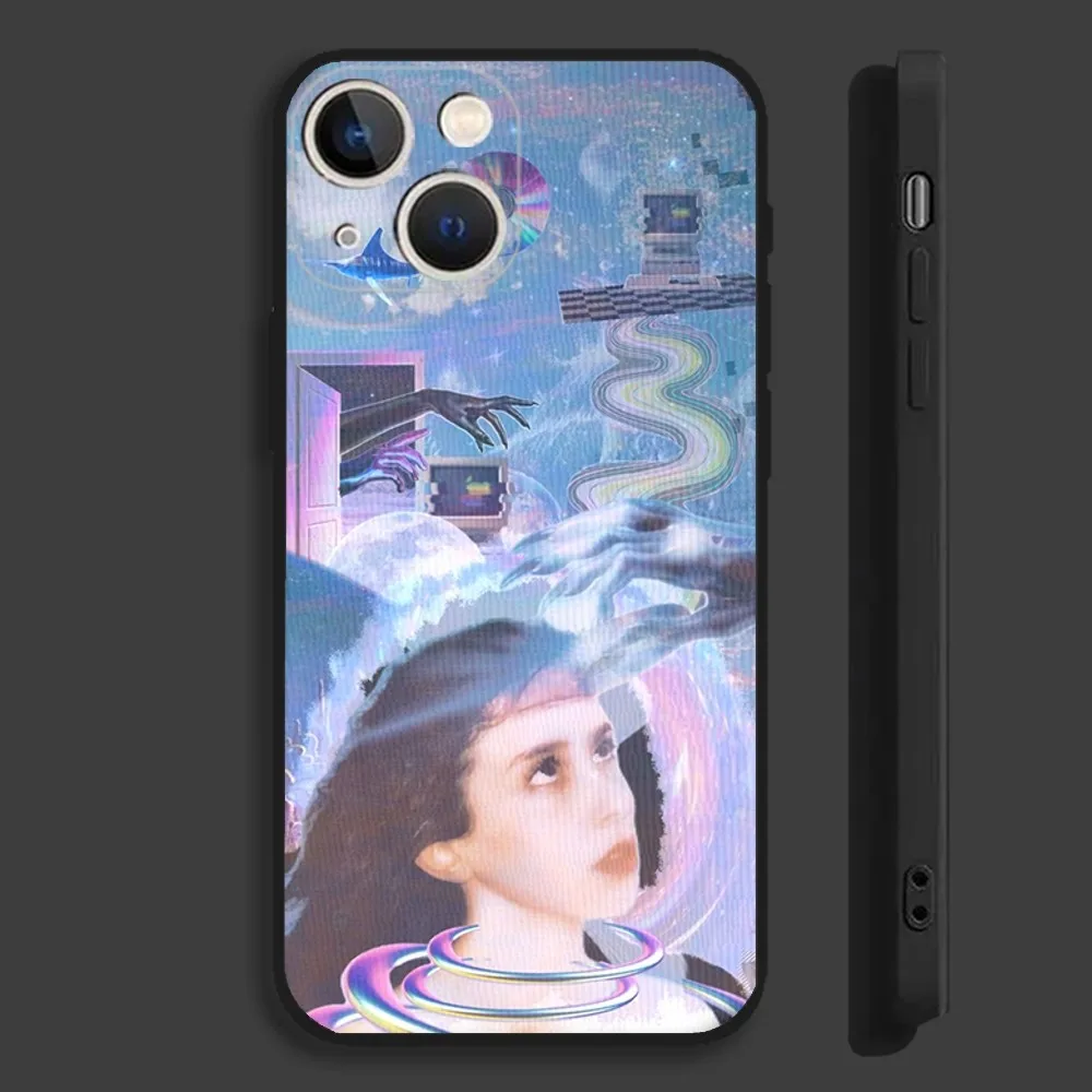 Magdalena Bay Alternative Pop Group Phone Case For iPhone 16,15,14,13,12,11,Pro,Max,Plus,Mini,X,XS,XR,8,7,6,S,SE Soft Black Case