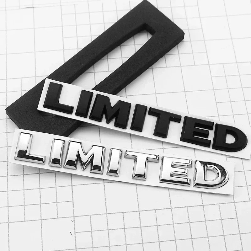 3D Metal Car Trunk Badge Stickers For Jeep 4X4 Limited Letters Emblem Logo Grand Cherokee Compass Renegade 2006 2011 Accessories