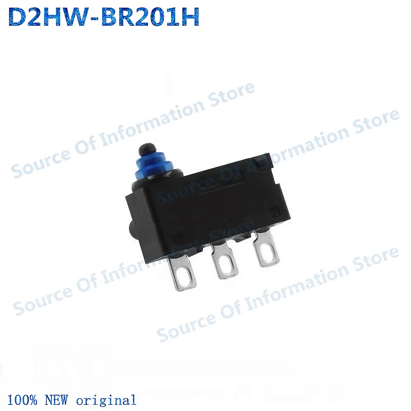 5Pcs D2HW-BR201H Sealed Microswitch Waterproof Dustproof Oilproof for Reliable Performance in Challenging Environments