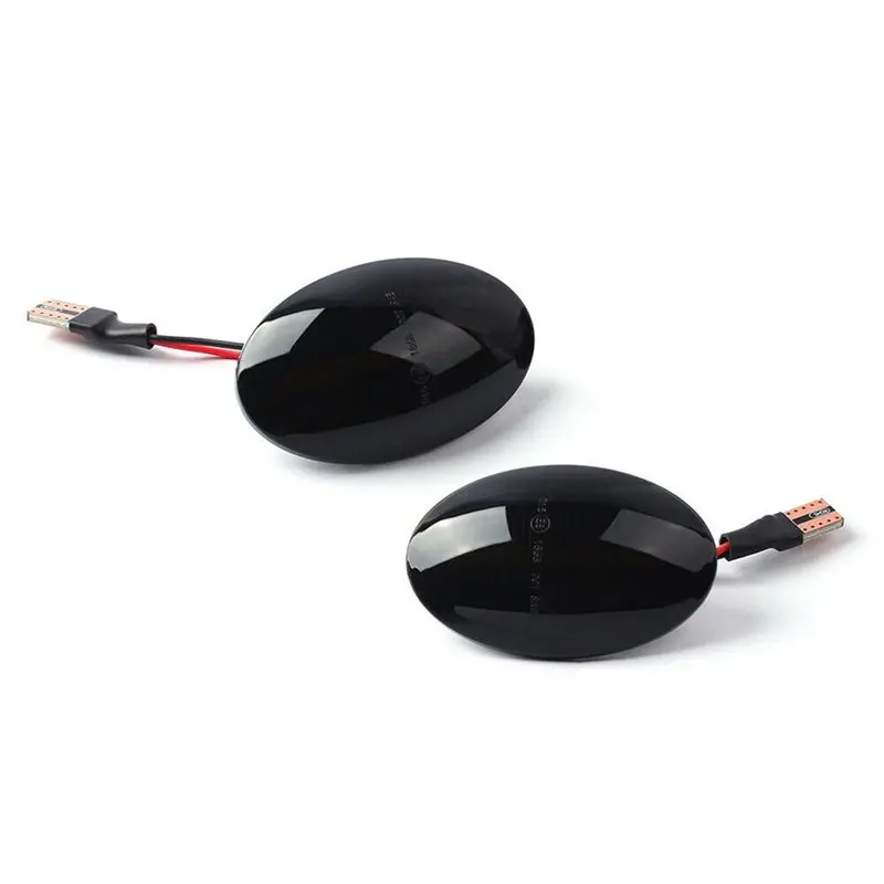 

2Pcs Black Turn Signal Blinker Lamps Car Fender Light Fit For Opel Corsa B Corsa C Astra F Combo B Combo C-N29R