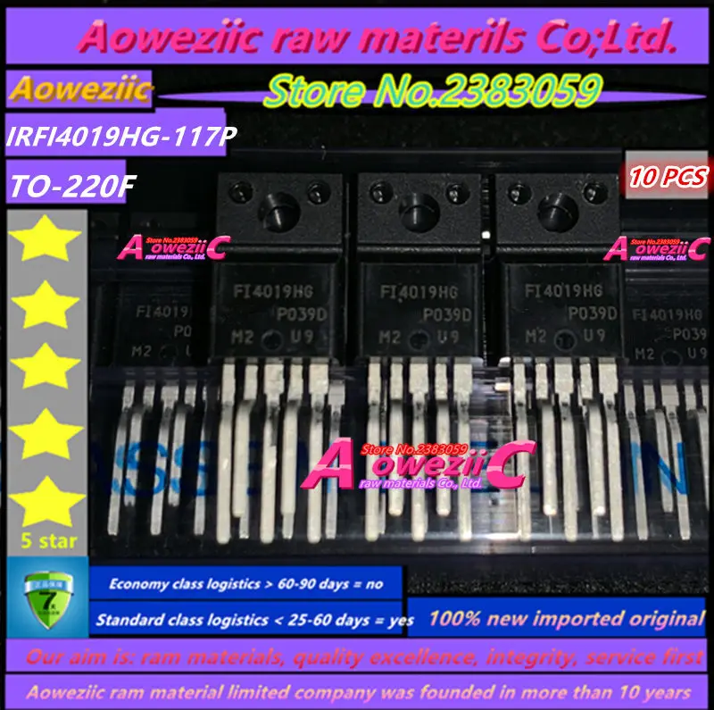 Aoweziic  100% new imported original  IRFI4019HG-117P  IRFI4019HG  TO-220F-5N Channel MOS Transistor 150V 8.7A