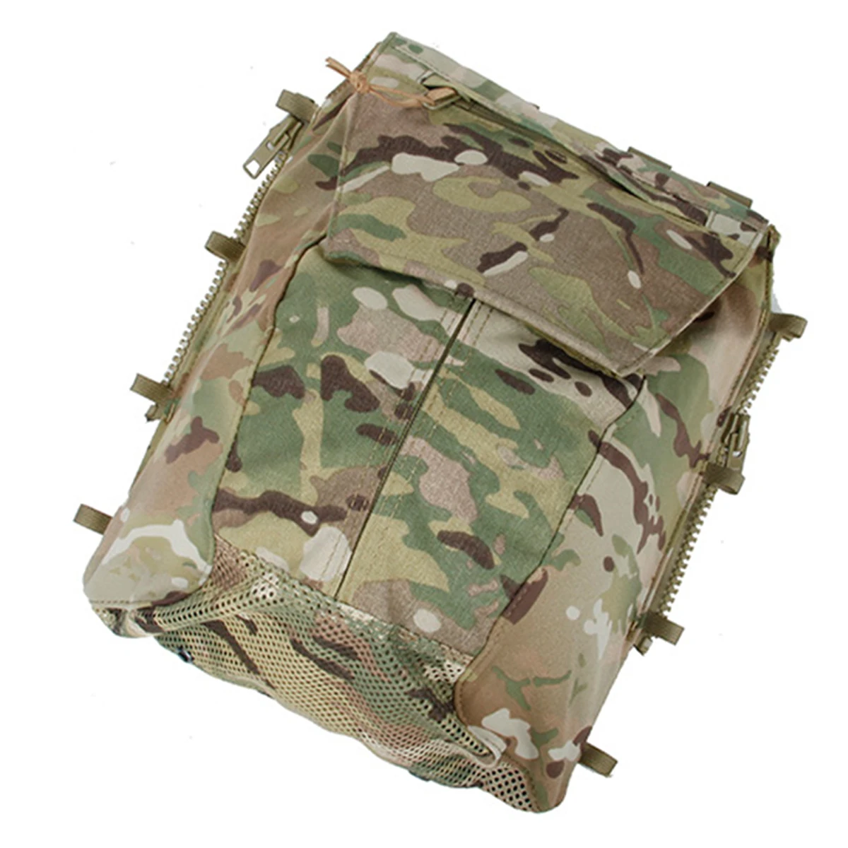

Tactical Zip-on Panel Pouch Tactical Vest MOLLE Storage Bag Hunting Clothing Accessory Bag for Airsoft Paintball, War Games