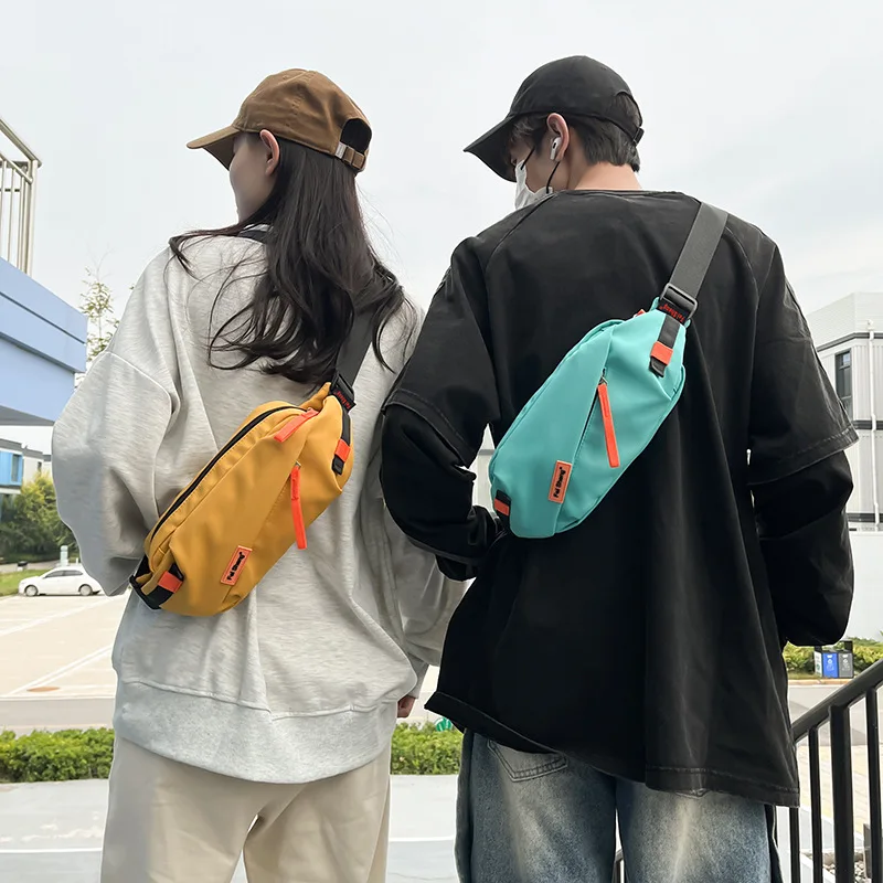 

Multifunctional Chest Bag, Casual Sports Crossbody Bag, Street-Style Large-Capacity Student Crossbody Bag,Waist Bag,Trendy Style