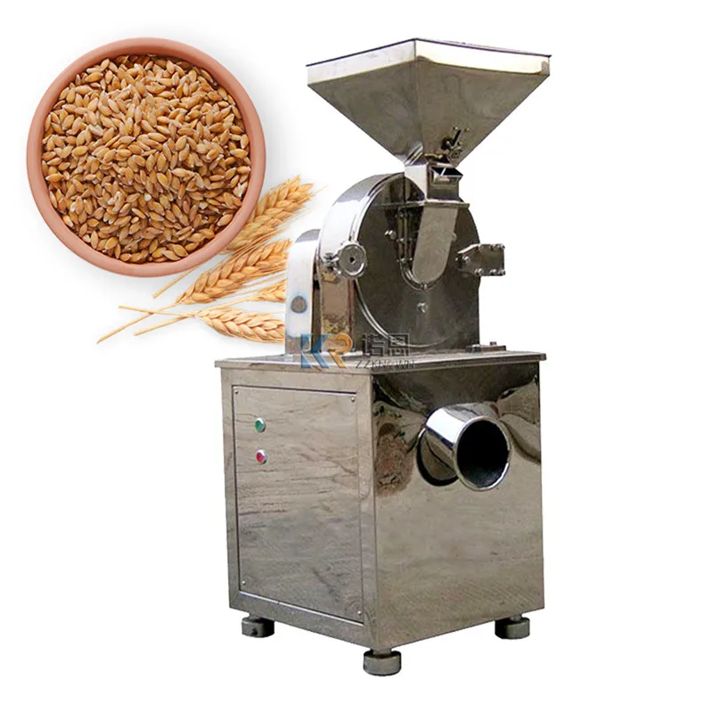 Commercial Multifunctional Pulverizer Automatic Wheat Food Grinder Industrial Food Large Pulverizer