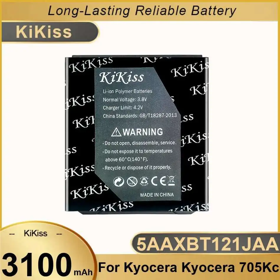 

5AAXBT121JAA для Kyocera 705Kc высокоэффективный аккумулятор для мобильного телефона емкостью 3100 мАч длительный срок службы