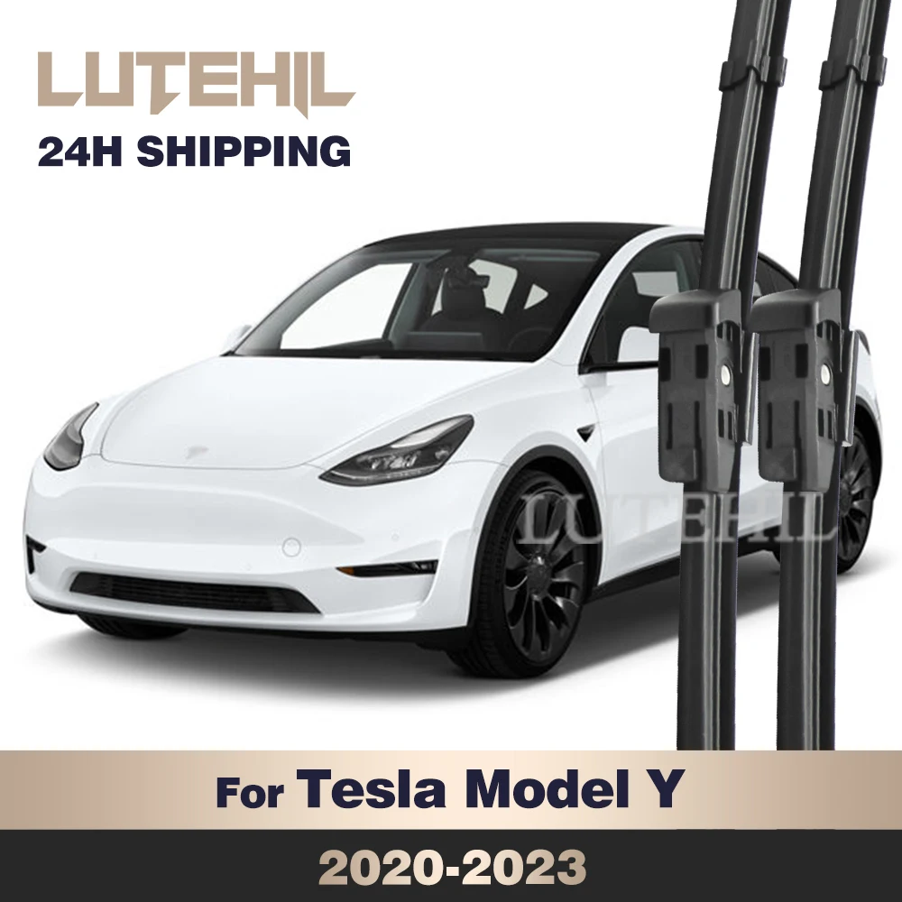For Tesla Model Y 2020-2023 2021 2022 Wiper Front Wiper Blades Windshield Windscreen Window Brush 26