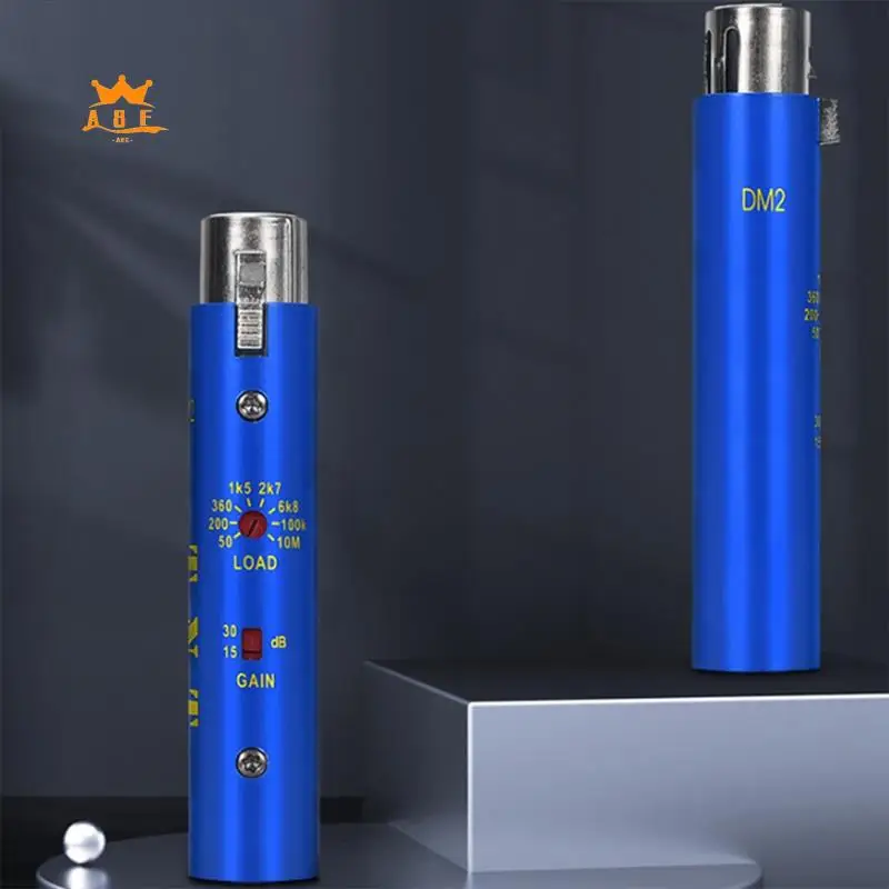 A08E-Replace For DM2 Dynamite Active In-Line Mic Preamp+30DB Gain Strong Anti-Interference For DM2 T.N.T Mic Preamp