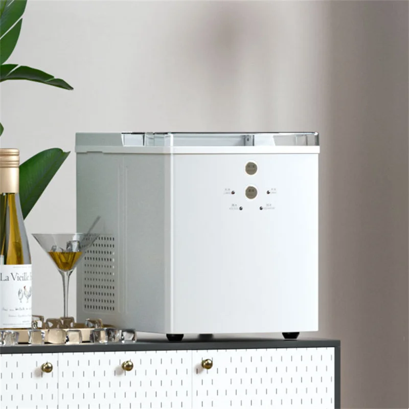 HIM-35B Mini Home Quick Ice Maker Commercial Bar Bullet Type Fully Automatic Convenient Ice Maker Homemade Ice Beverage 220V