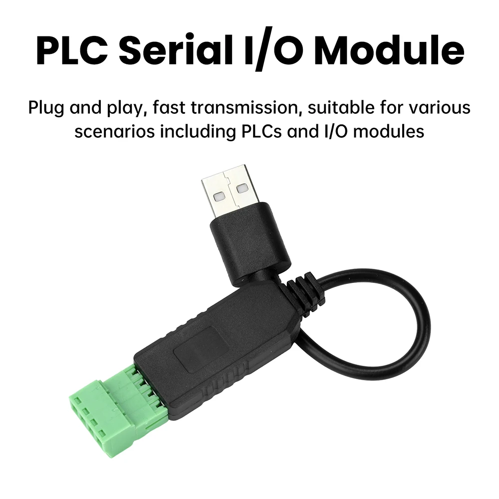 CH340 Chip PlC Serial Port USB To RS485 Serial Converter Communication Module  Io Module Signal Processing Module