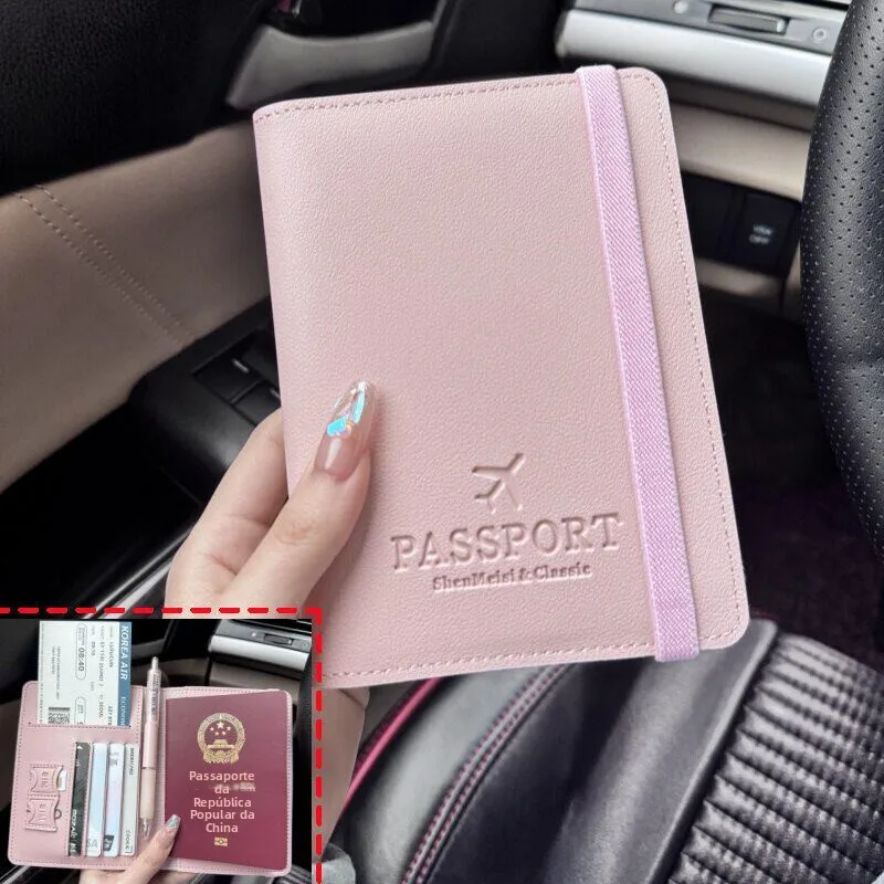porta-passaporte-rosa-essencial-para-viagem-carteira-de-cartoes-com-clipe-integrado-para-bilhete-de-embarque-e-bolsa-para-ca