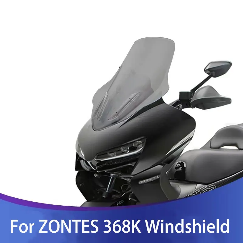 

For ZONTES 368K Motorcycle Windscreen Retrofit Accessories Windshield Covers Screen Motorbikes Heighten Deflector Sun Visor