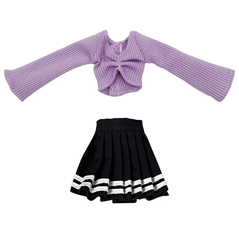 30CM Lady Puppenkleidung Anzug für 1/6 Puppenzubehör Dress Up Spielzeug für Kinder