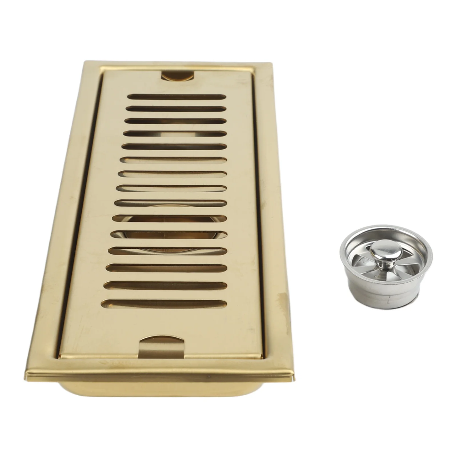 Shower Floor Drain with Stainless Steel 304 Housing and Optimized Perforation Layout for Balanced Drainage and Control