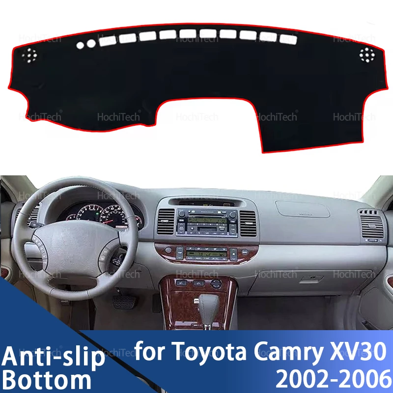 Für Toyota Camry XV30 2002 2003 2004 2005 2006, Zubehör Dashboard Abdeckung Pad Auto Liner Anti-Uv Matte Sonnenschirm Dashmat teppich Dash
