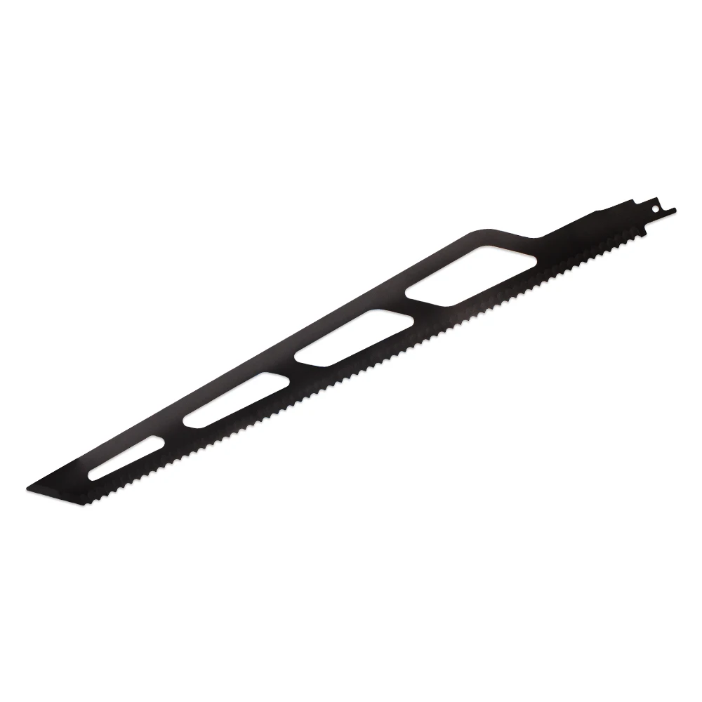 LAVIE 1pc 16 polegadas/400mm Lâminas de serra alternativas de aço de alto carbono HCS Sabre Saw para couro de carpete de borracha de papelão de poliestireno