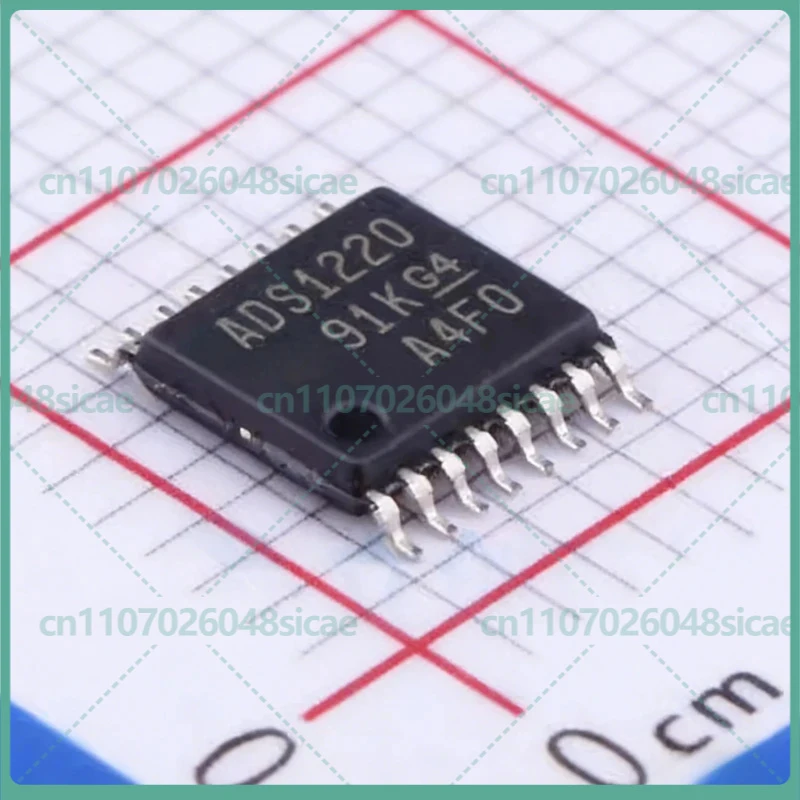 10-50Pcs New Original Ads1220Ipwr Silk Screen Ads1220 Tssop16 Analog-To-Digital Converter