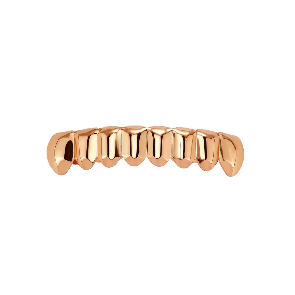 Hip‑Hop Tooth Guard Decorative Grillz, Gold Silver Plated Dental Ornament Kit, Silicone Snug‑Fit Shiny Cosmetic Protective Gear