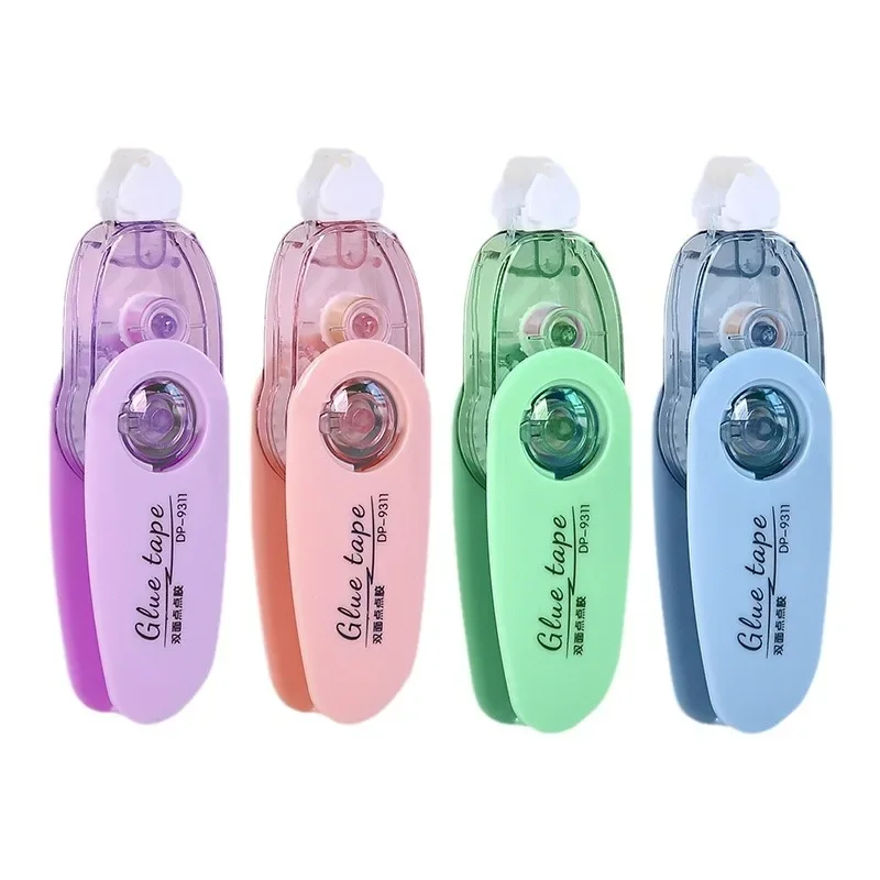 

Domeni Point Dispensing High-value Hand Account Sticker Strong Double-sided Tape Student Portable Rotating Point Tape