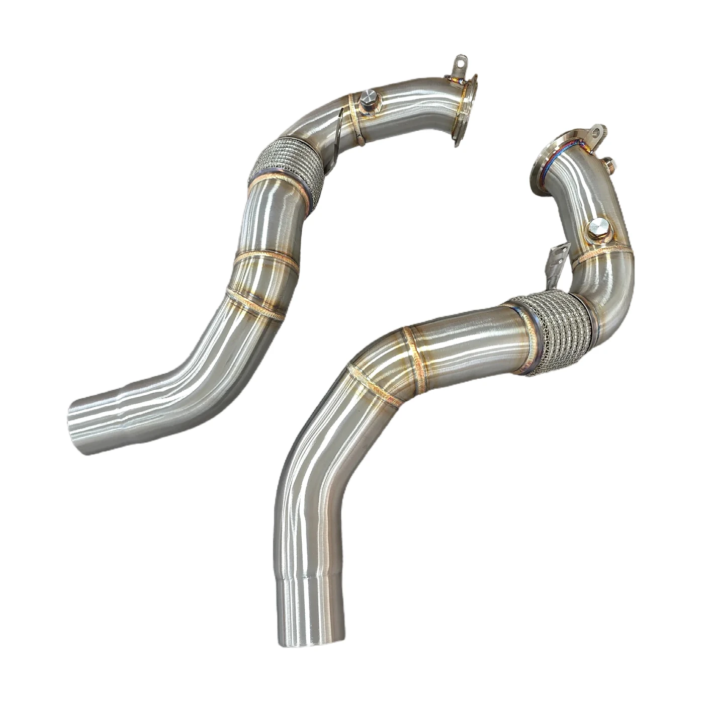 AKS Stainless Steel Exhaust Downpipe For BMW 850i G14 G15 G16 Racing Downpipe