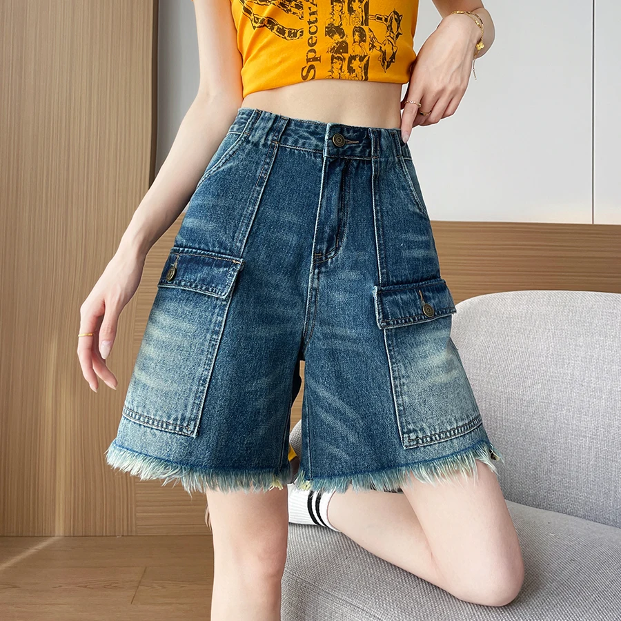 Women's Shorts Jorts High Wais - огляд і ціна Cargo Pant Wide