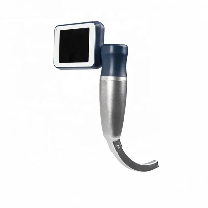 Manufacturer cheap price Stainless steel Handheld neonatal-video laryngoscope with single use disposable blades