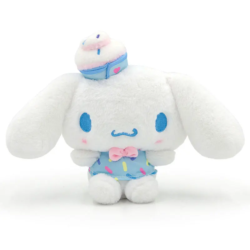 20CM cartoon Cinnamoroll My Melody Kuromi cosplay cake ice cream series plush doll PP cotton stuffed doll Kawaii sofa decoration view 2