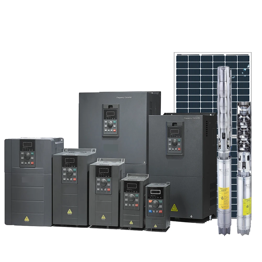0.75kw-22kw Three Phase Solar Pump Inverter Automatic Farm Irrigation Power Control Equipment