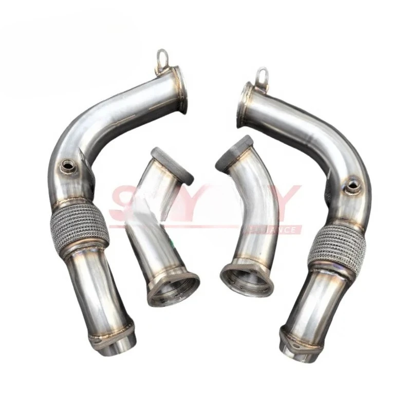 

For M5 G90 G99 G9x S68 2025+ Exhaust Downpipe