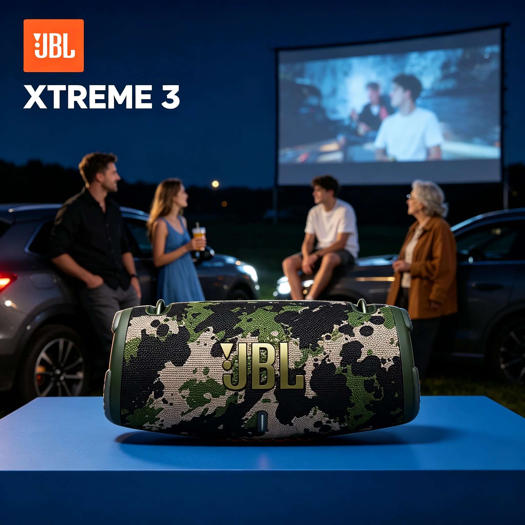 Outdoor Power Xtreme - Speaker Audio Portabel JBL XTREME 3