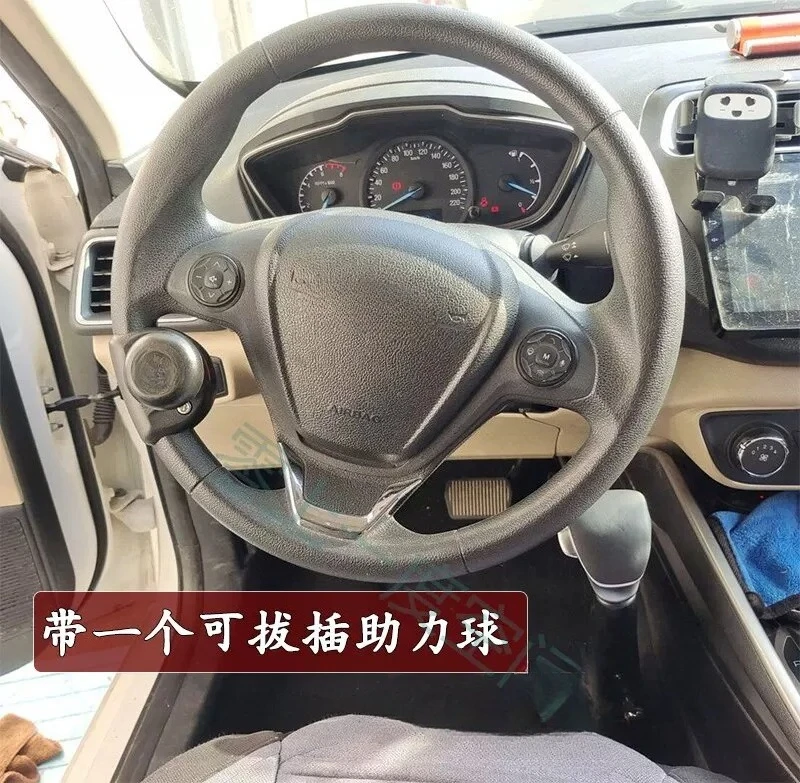 Drill‑Free Car Hand Control Driving Aid, Manual Throttle & Brake Lever for Automatic Car, Hand Operated Driving Modification Kit