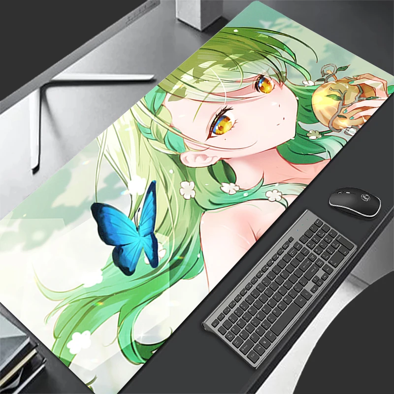 Mousepad Computer Gaming Accessories Keyboard Pad Office PC Rubber Hololive Ceres Fauna HD Mouse Pad Decoracion Desk Mouse Mat