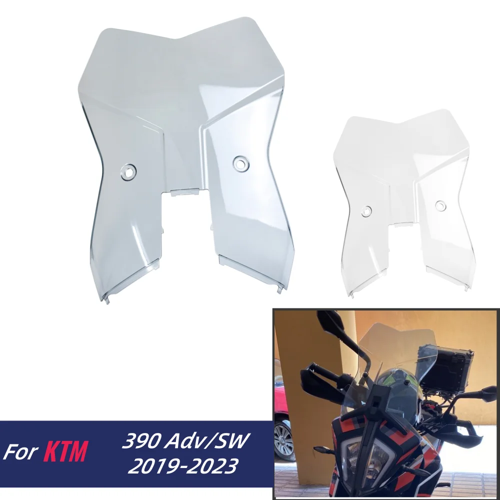 

390 Adventure Adv SW Windshield Windscreen For KTM 390Adv 2019-2023 2022 Motorcycle Air Wind Deflectors Front Screen Shield