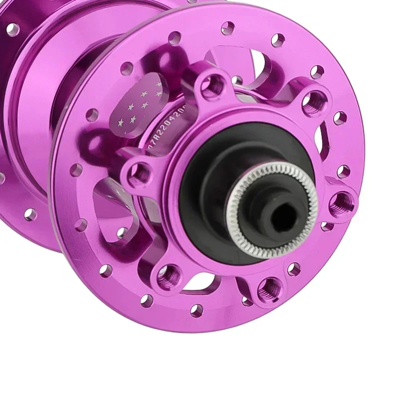 HASSNS PRO7 MTB 36H Hub 32 36 Holes Bearing Bike Freehub Rear Hub Quick Release 32H Four Palin 7 8 9 10 11 12 Speed 6 Pawl Hubs