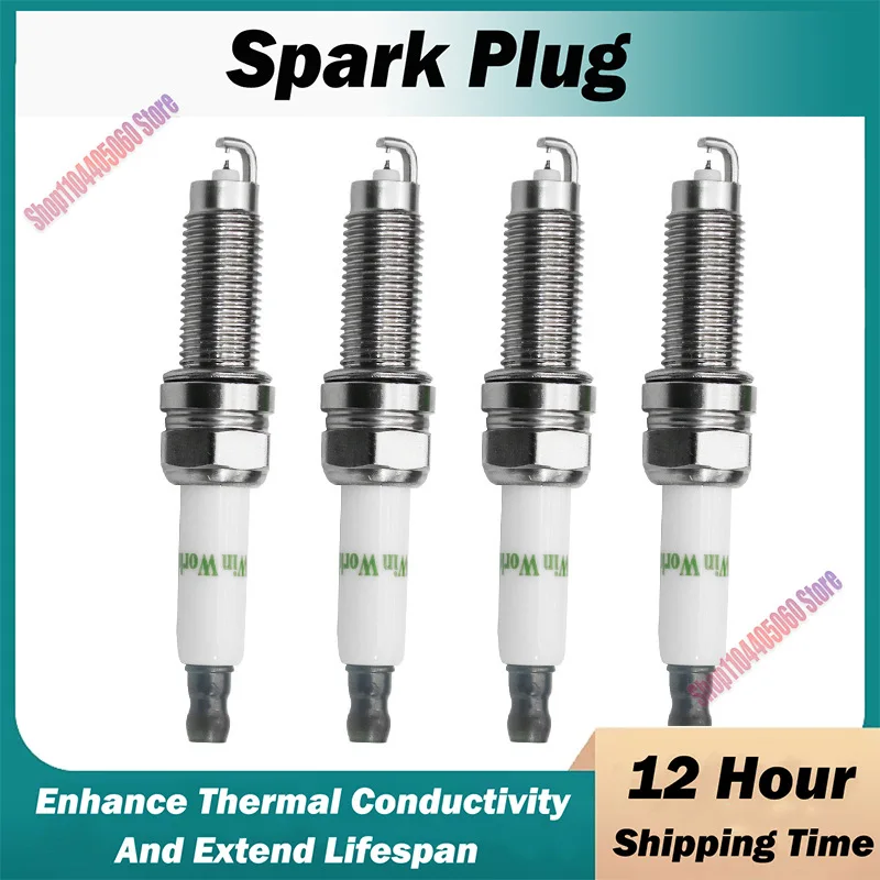 

4/6pcs 101905622A ILZKR8A Iridium Spark Plug for Adui A8 Porsche Cayenne VW Volkswagen Cc Passat Touare 94290 Ignition Candles