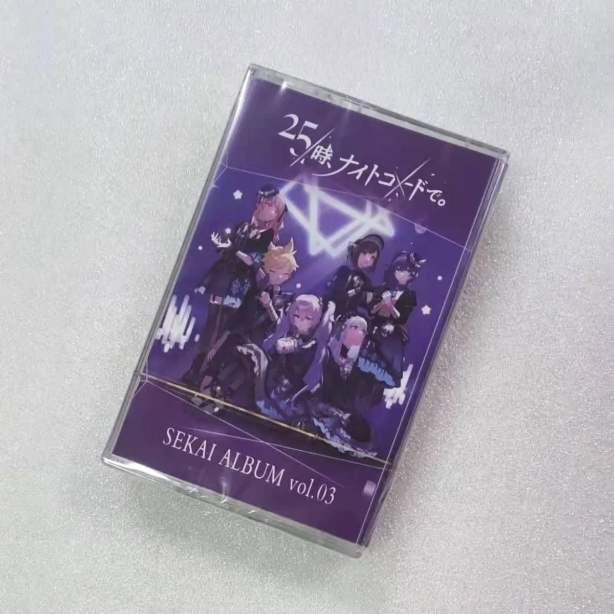 

25-ji, Nightcord De. SEKAI ALBUM Vol.03 - Ultimate Iconic Anime Vocaloid J-Pop Retro Cassette Tape Collection