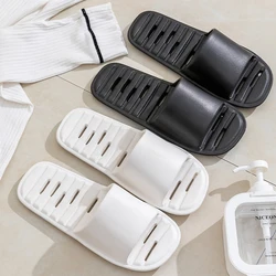 Pantofole da viaggio pieghevoli per Hotel pantofole slip-on in Eva antiscivolo per bagno interno da donna ad asciugatura rapida per scivoli per scarpe da casa