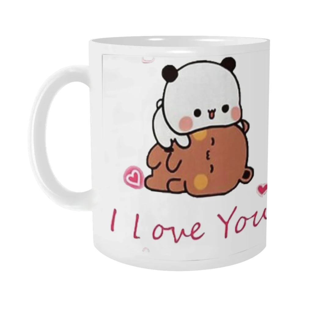 

Panda And Brownie- True Love BuBu DuDu Couple 2024 v4 Ceramics Coffee Mugs Tea Cup Milk Cups Gifts Drinkware Coffeeware