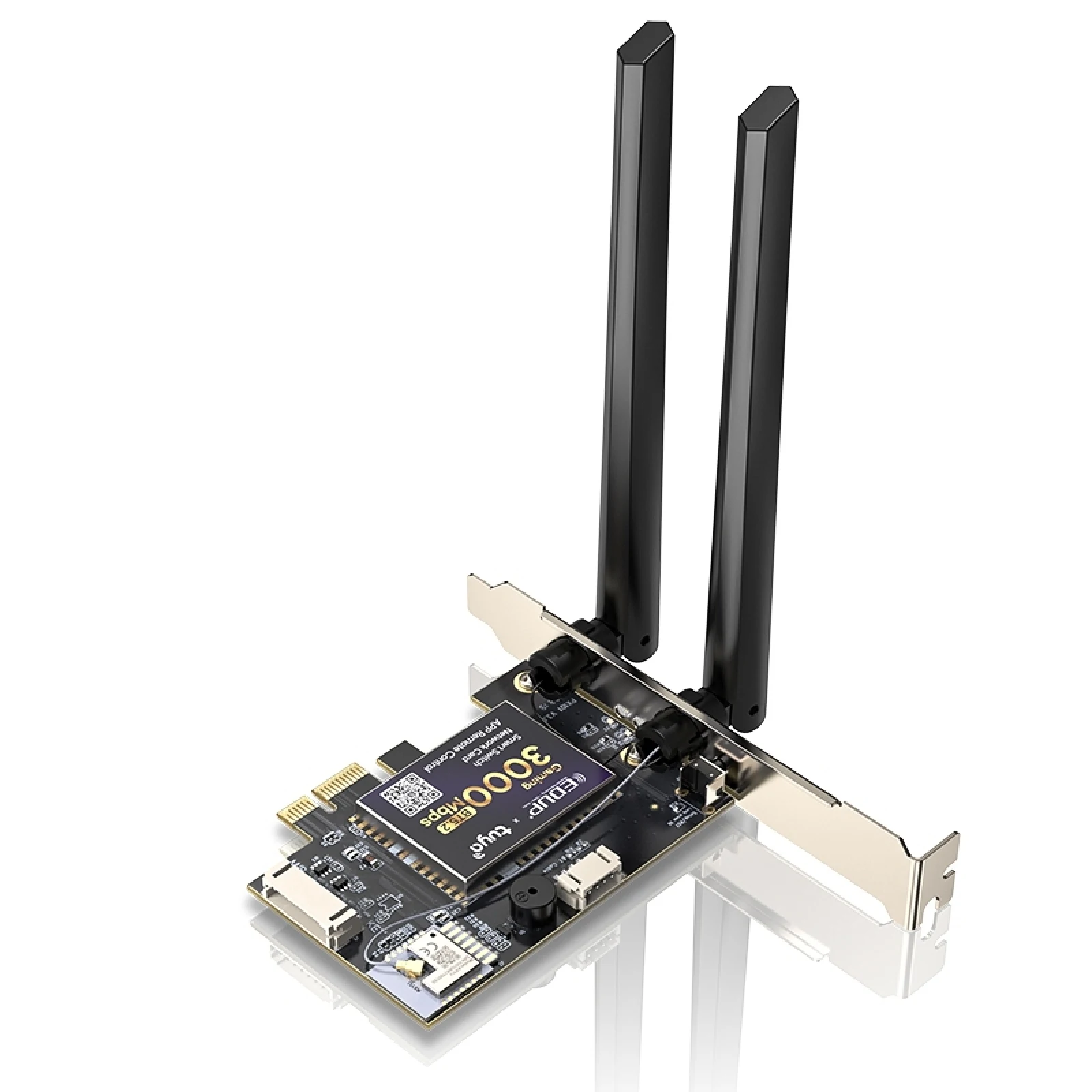 EDUP-Placa de Rede de Controle Remoto, AX200SW, 3000Mbps, On and Off Network, Computador