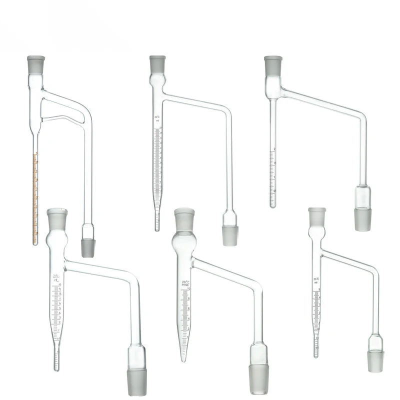 1 piece of toluene method moisture determination tube 2/5/10/15/25/25ml oil-water separator glass scale tube