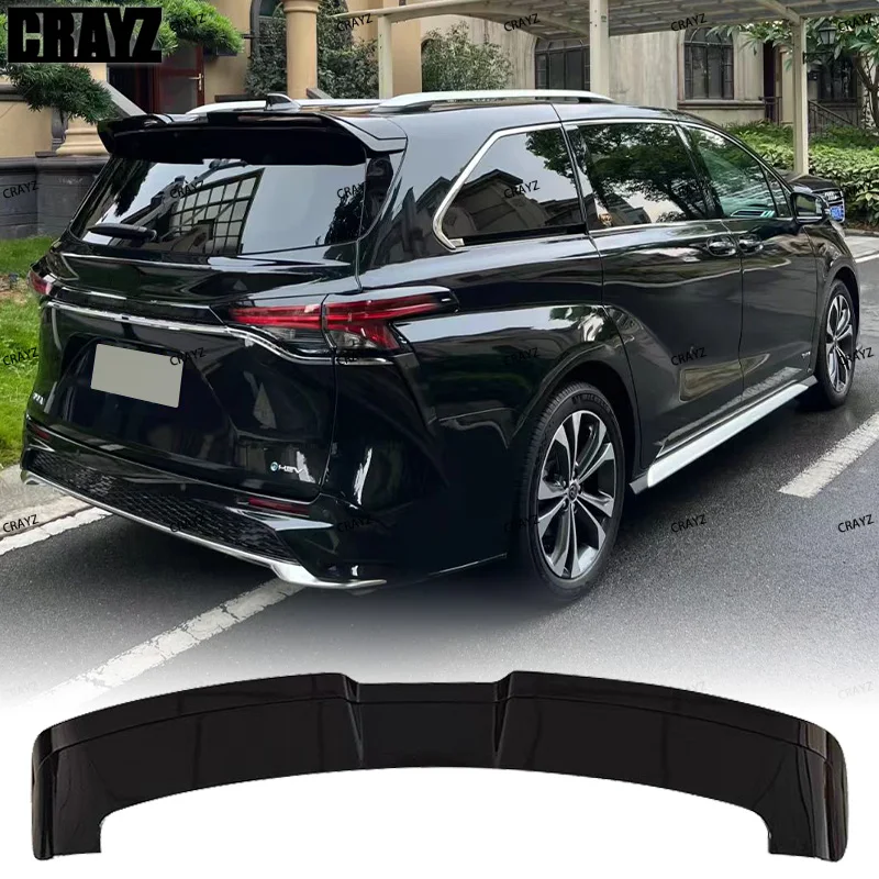 

Аксессуары для Toyota Sienna 2022–2024sienna Granvia, модификация спойлера Gr Style, верхнее крыло, крыло с фиксированным крылом, хвост