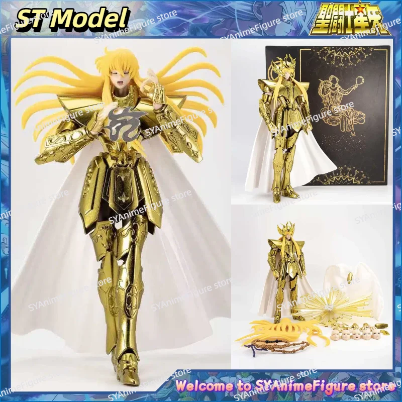 

In Stock ST Model Saint Seiya Myth Cloth EXM Virgo Asmita Lost Canvas/LC Gold Saint Action Figure Toys Collection Gift