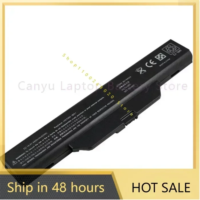 2024 New 8cells  battery  FOR HP Business  6720s 6730s 6735s 6830s SERIES  GJ655AA HSTNN-IB51 Laptop battery