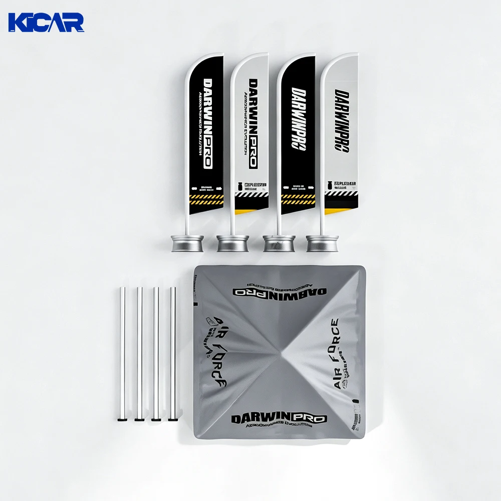 Kicarmod 1:64 DARWINPRO Battle Grey Zelt + LBWK Schwarz-Rote Zeltflagge 5-teiliges Set – Miniatur-Szenen-Diorama Ausstellungsmodell – Detail 5