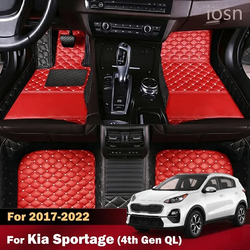 car-floor-mats-for-kia-sportage-2017-2018-2019-2020-2021-2022-4th-gen-ql-all-weather-waterproof-diamond-auto-carpets-pad-styling