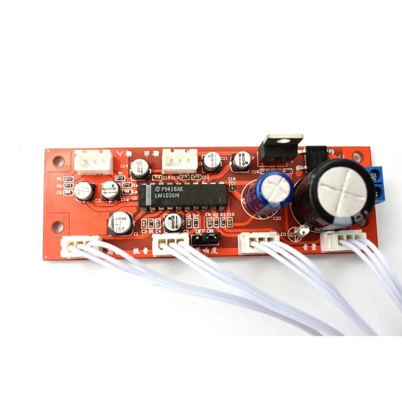 LM1036 Preamp verstärker audio Ton Bord mit NE5532 Potentiometer Separate für hifi