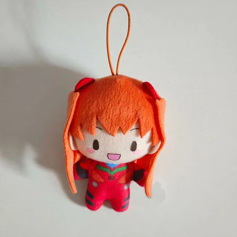 Super Cute 10cm Cotton Doll Plush Toy Rei Ayanami Asuka Kaworu Nagisa Shinji Ikari Hanging Pendant Perfect Gift For Anime Fans - view 5