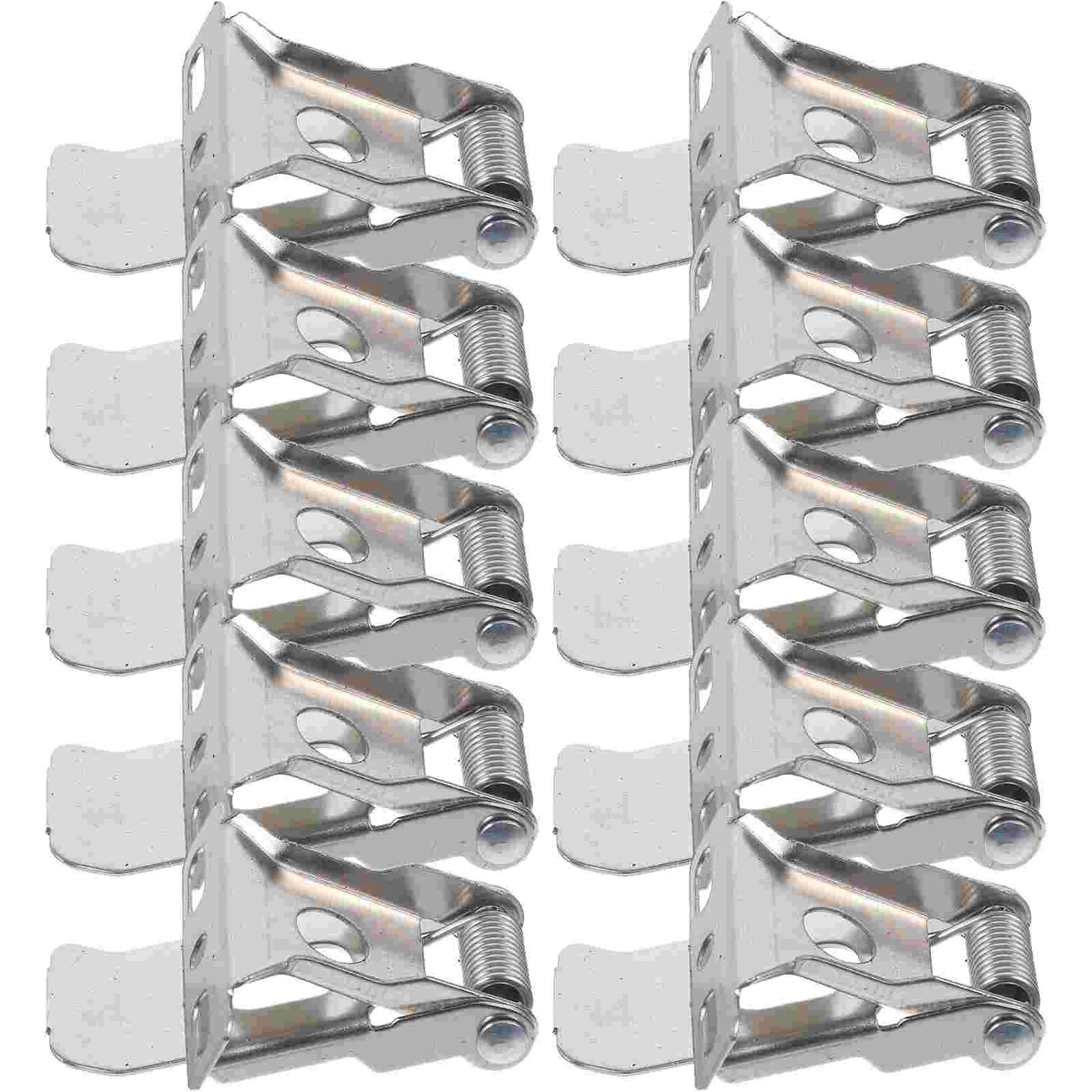 

20 Pcs Light Mounting Spring Clips Ceiling Lights for Retrofitting Downlight Recessed Accessories Securing Clamps Fixed Iron