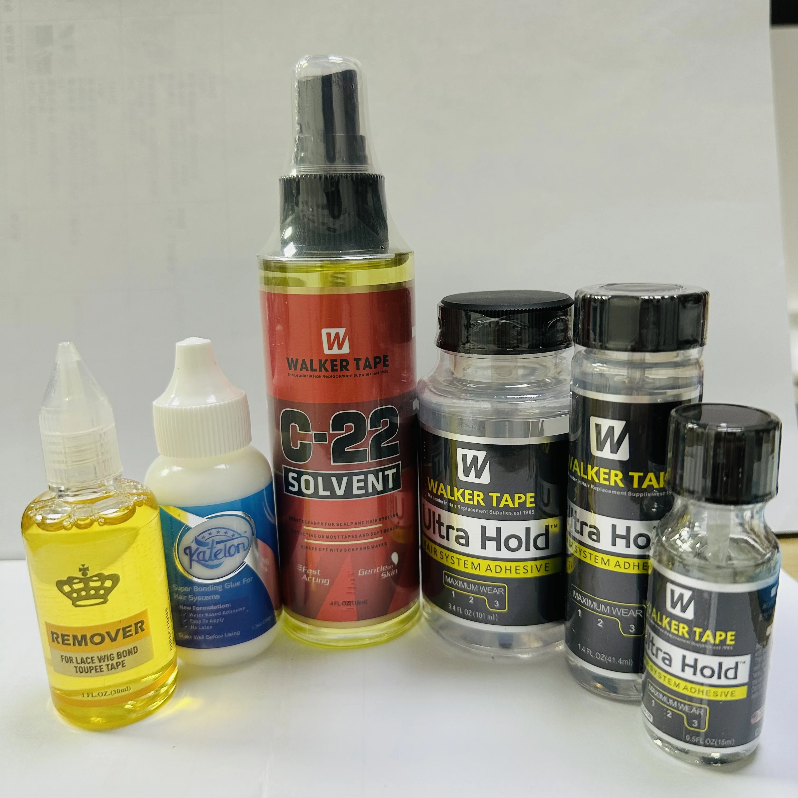 

5/10PCS 4OZ 118ml Walker Tape C-22 Solvent Remover Great Cleaner For Scalp And Hair Systems Fast Acting on Most Tapes