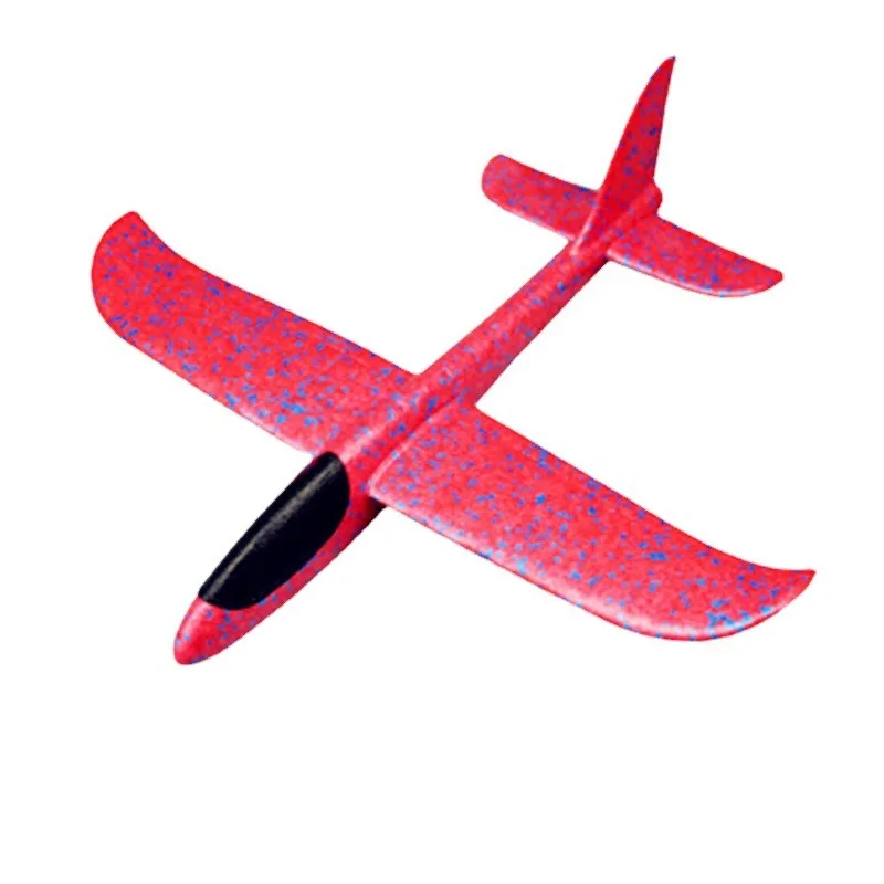 1PC 48CM Foam Glider Planes Airplane Hand Throwing Toy Flight Mode Plane Model Aircraft for Kids Outdoor Sport Fun Toys